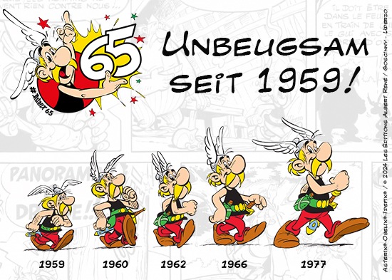 65 Jahre Asterix-Trubel - Stargast jan SEVEN dettwyler besucht Gallien!