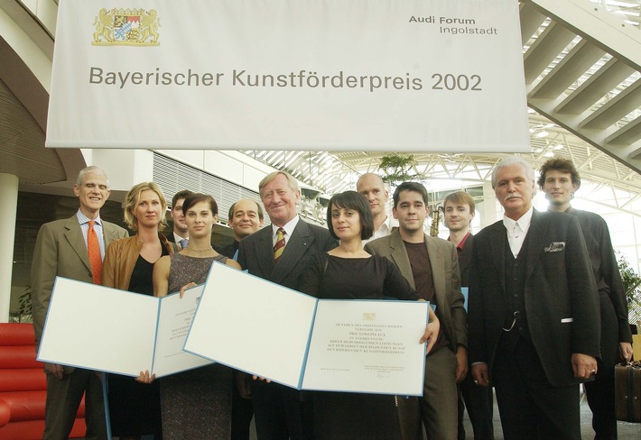 Bayerische Kunstförderpreise 2002 vergeben