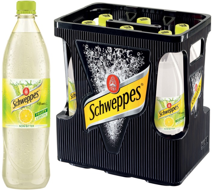 "Schweppesgemachte Limonade" - jetzt neu auf dem Markt (BILD)