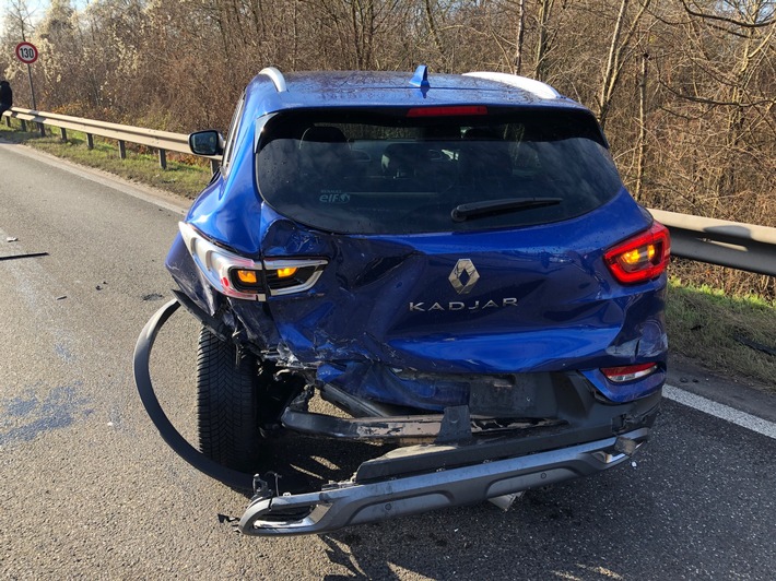 POL-PDLD: Verkehrsunfall mit Verletzten