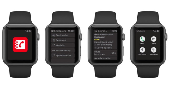 Das Telefonbuch präsentiert neue App für die Apple Watch / Design trifft Nutzen