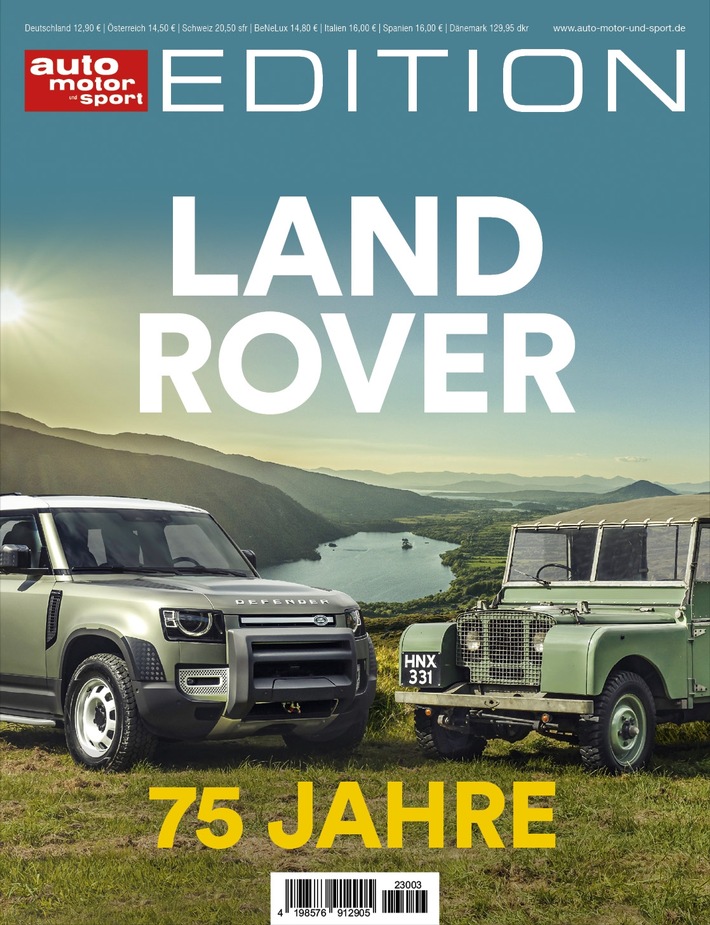 75 Jahre Land Rover: neue Edition von auto motor und sport zum Jubiläum