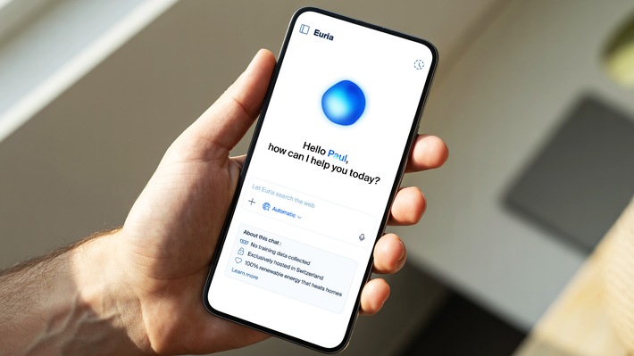 Infomaniak lance Euria, une IA gratuite et souveraine qui respecte la vie privée et chauffe des logements