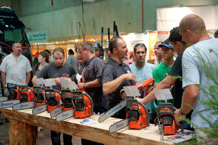 Du 15 au 18 août 2013: 22e Foire forestière internationale, Centre de foires de l