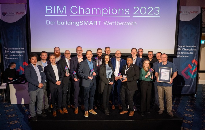 buildingSMART Deutschland kürt BIM Champions 2023