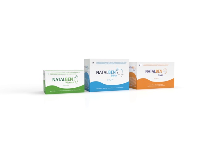 Natalben®: Nahrungsergänzungsmittel für die optimale Versorgung vom Kinderwunsch bis zur Schwangerschaft