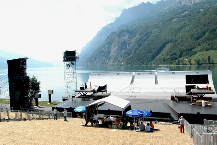 "Heidi - Das Musical": Der Weltbestseller für Erwachsene - Erste Probe auf der Bühne am See