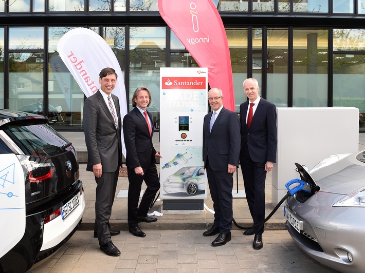 Santander engagiert sich für Elektromobilität