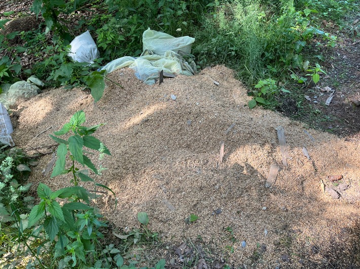 POL-UL: (BC) Hochdorf - Müll entsorgt / Mehrere Säcke mit Müll entdeckte ein Zeuge am Mittwoch in einem Wald bei Hochdorf.