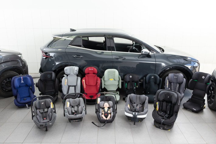 Il test dei seggiolini per bambini rivela grandi differenze di qualità