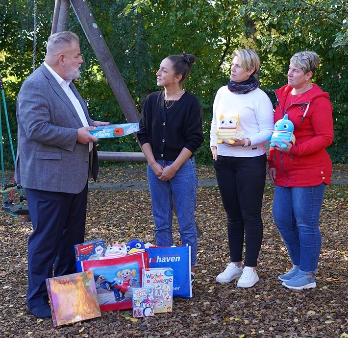 Cuxhaven puzzelt für Kinder – Spielekiste für die Kita Gnadenkirche