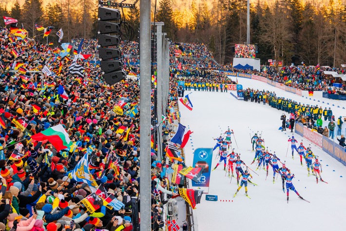 Startschuss für den Vorverkauf heute: LaVita IBU Weltcup Biathlon Ruhpolding 2027