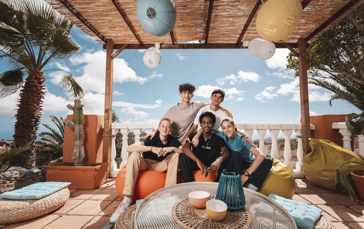 "Die Jungs-WG - Team Teneriffa" ab 23. April 2024 bei KiKA / Freundschaft, Zusammenhalt und Abenteuer in der 19. Staffel von "Die WG"