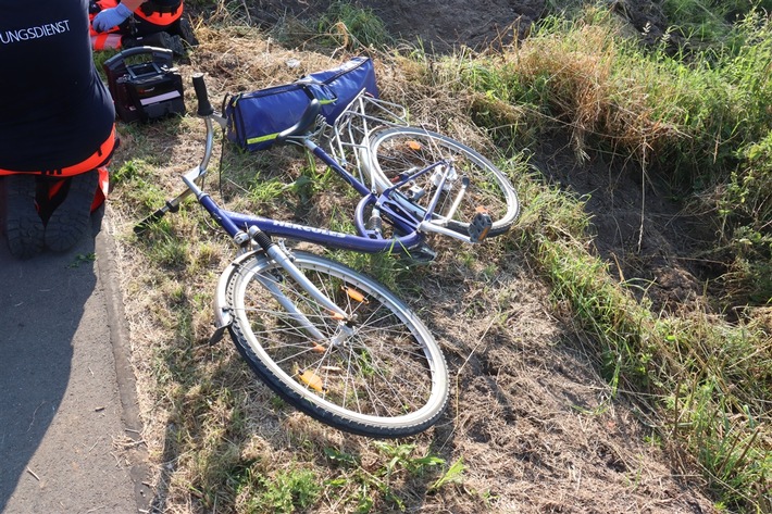 POL-HF: Radfahrerin bei Unfall verletzt- Zusammenstoß beim Abbiegen