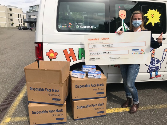 Lidl Schweiz spendet eine halbe Million Schutzmasken / Unterstützung von Schweizer Hilfswerken
