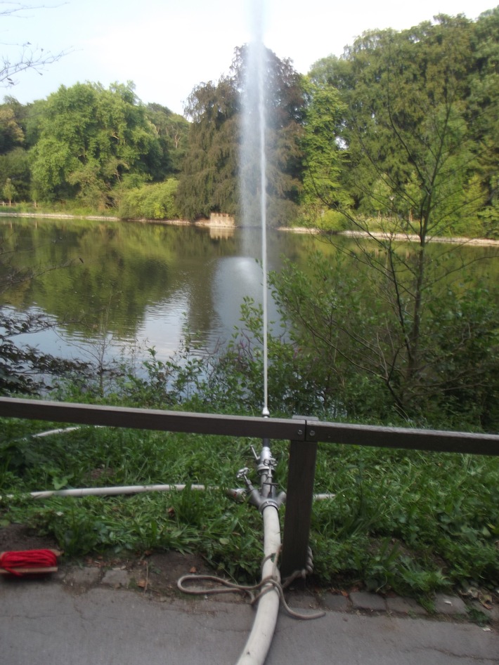 FW-DO: See im Rombergpark drohte "umzukippen"