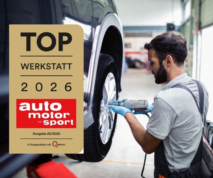 auto motor und sport zeichnet erneut die besten Autowerkstätten in Deutschland aus / Rund 1.850 Betriebe mit Bestnoten im Überblick