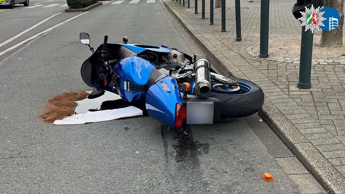 POL-OB: Motorradfahrer nach Verkehrsunfall verletzt