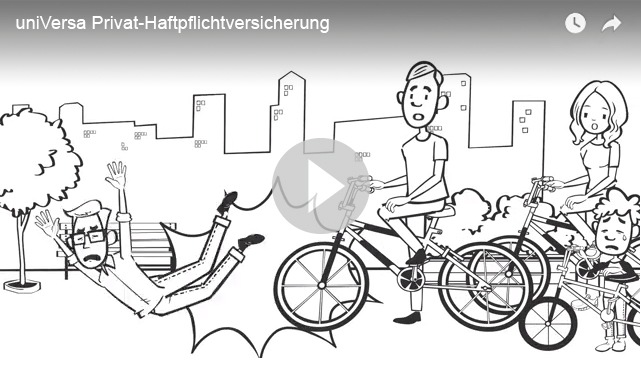 Neues Video: uniVersa erklärt Privat-Haftpflichtversicherung