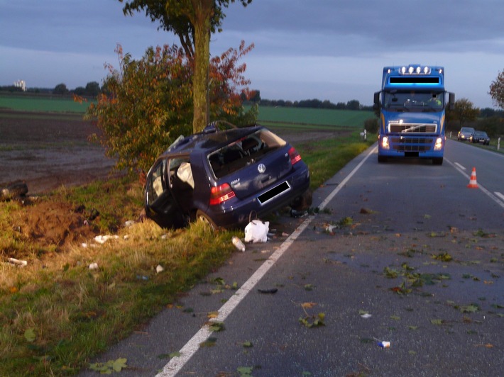 POL-WL: Tödlicher Verkehrsunfall ++ Seevetal/Meckelfeld - Gartenlaube abgebrannt ++ Tostedt/Todtglüsingen - Einbruch in Grundschule ++ und weitere Meldungen