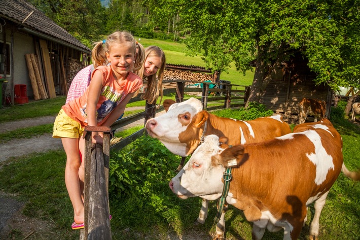 BILD zu OTS - Urlaub am Bauernhof im Salzburger Land