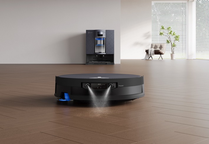 ECOVACS bringt den DEEBOT X12 OmniCyclone in den Handel / Neues Flaggschiff mit FocusJet-Technologie entfernt selbst hartnäckige Verschmutzungen und reduziert Wartungsaufwand deutlich