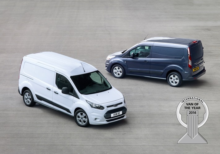 Neuer Transit Connect ist "International Van of the Year 2014" - Ford gewinnt zum zweiten Mal in Folge (BILD)