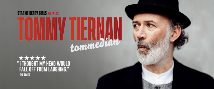 Tommy Tiernan - tommedian | 9 April 2025, Theater Spirgarten, Zurich