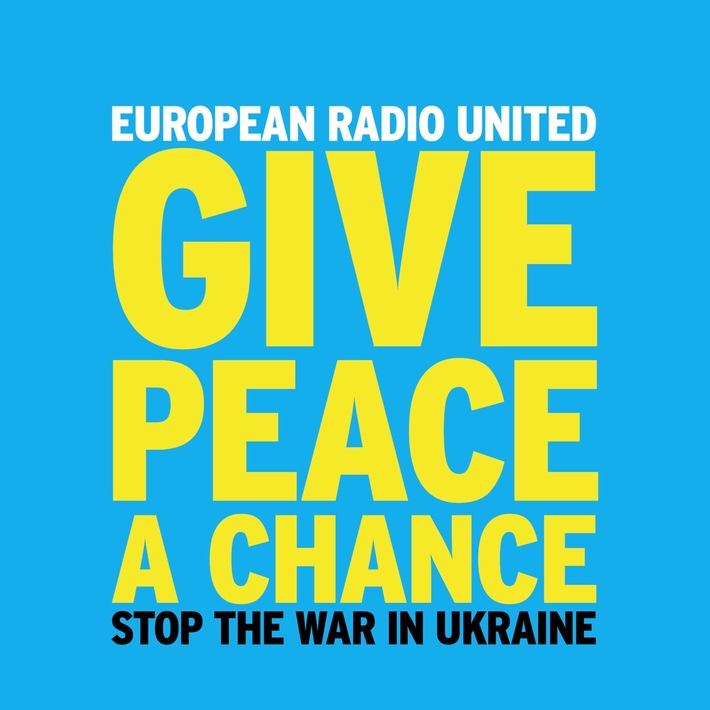 &quot;Give Peace a Chance&quot; - Radiosender setzen im Ukraine-Krieg ein Zeichen