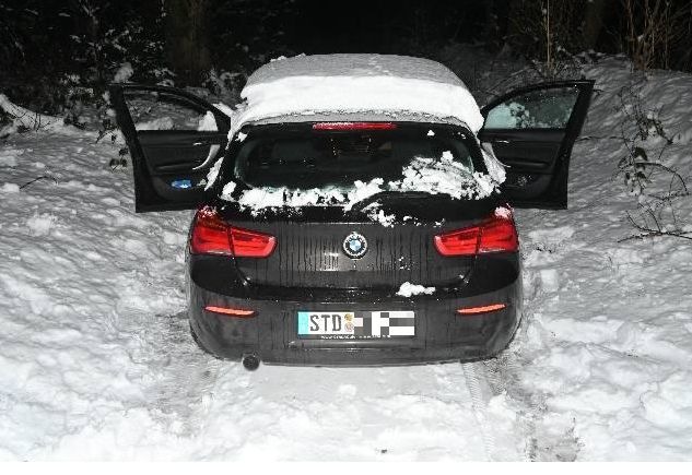 POL-STD: Autodiebe scheitern in Wiepenkathen - BMW entwendet, Auto wieder aufgefunden, Tatverdächtige ermittelt