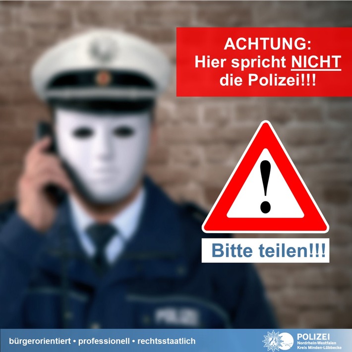 POL-MI: ACHTUNG: Hier spricht NICHT die Polizei!