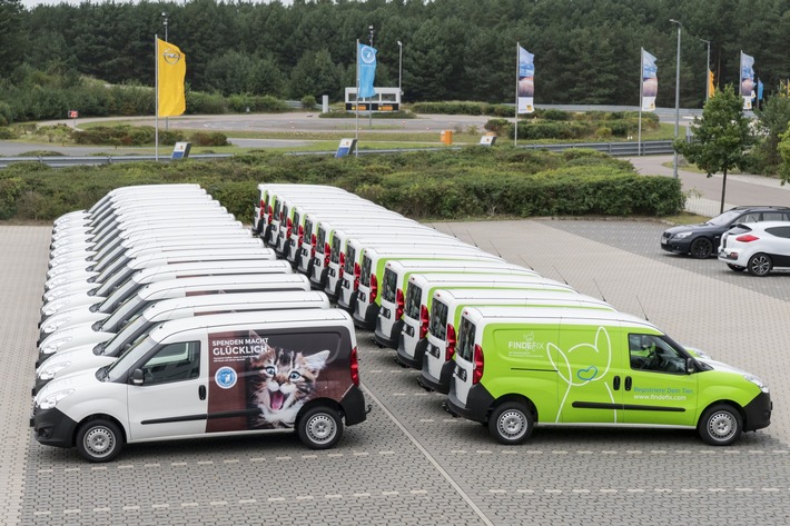 PM - Deutscher Tierschutzbund übergibt Tierhilfewagen an zehn Mitgliedsvereine