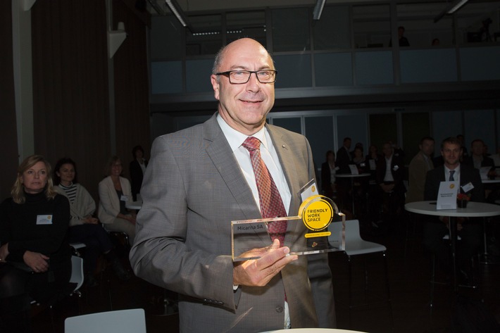 Le groupe Micarna labellisé "Friendly Work Space"