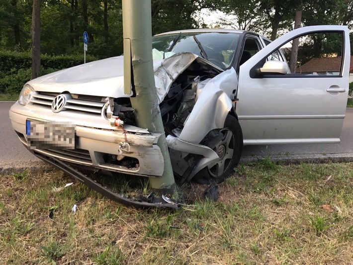 POL-PPWP: Unfall wegen Biene