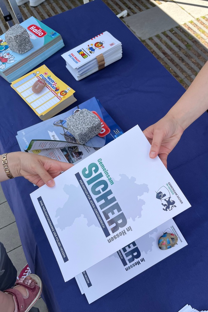 POL-DA: Ober-Ramstadt: Tag der offenen Tür in Ober-Ramstadt gut besucht / Roadshow "Gemeinsam sicher in Hessen - Gemeinsam sicher im Straßenverkehr" lud zum Mitmachen und Lernen ein