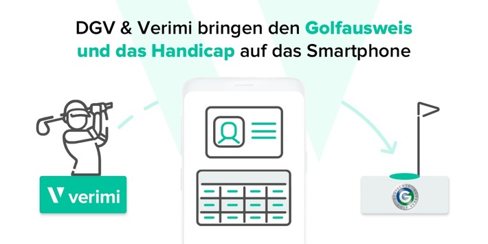 DGV und Verimi bringen den Golfausweis auf das Smartphone