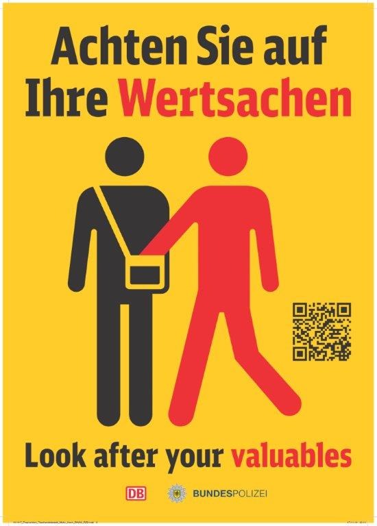 BPOL-HH: Taschendiebstahl; acht Taten in 44 Minuten in Hamburger S-Bahnstation- Festnahme und Zuführung durch Zivilfahnder der Bundespolizei-