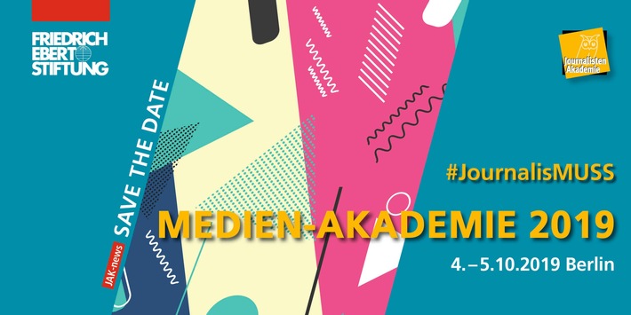 Jetzt anmelden: Medien-Akademie für Nachwuchsjournalist_innen am 4. und 5. Oktober 2019 in Berlin