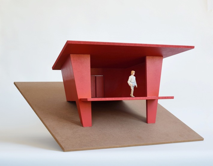 Thomas Schütte "Hütte", 2016-2021, Daheimpark Zug