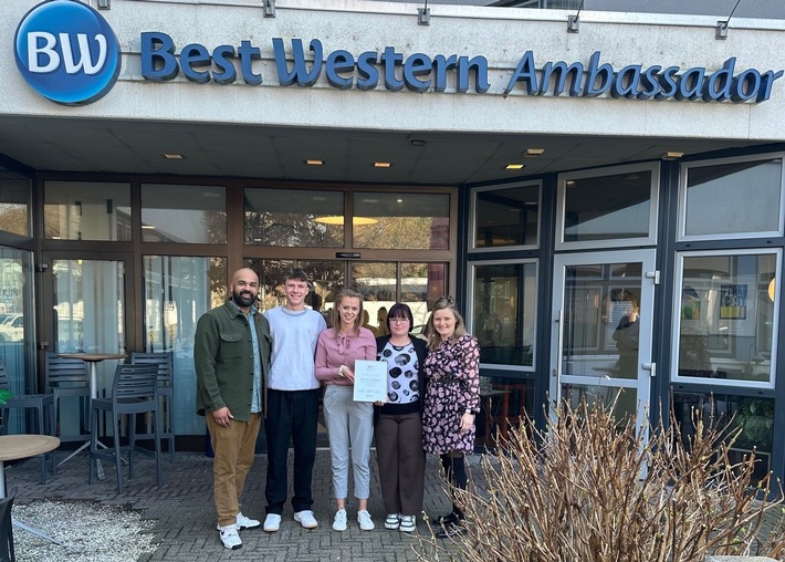 BWH Hotels: Ausbildung im BW Hotel Ambassador Baunatal ausgezeichnet