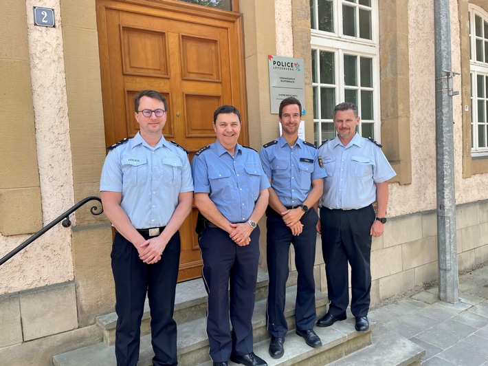 POL-PDWIL: Kooperationsgespräch der Polizeiinspektion Bitburg und des Polizeikommissariats Echternach