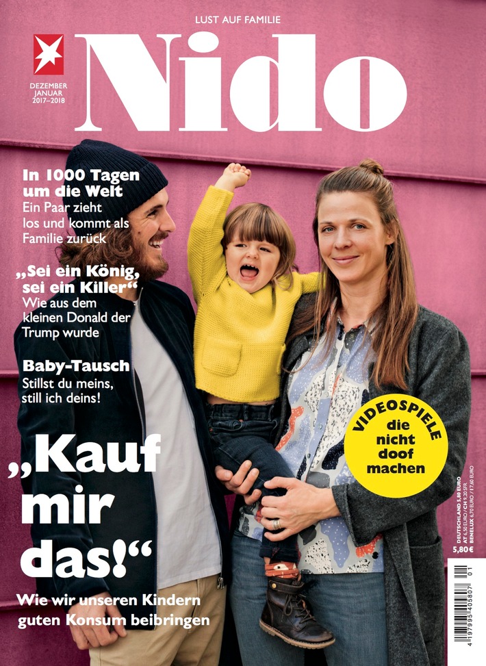 Rapper Florian Sump im Familienmagazin NIDO: &quot;In Wahrheit sind wir die Kelly Family&quot;