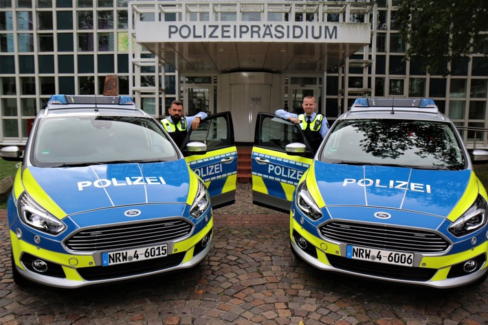 POL-DO: Polizei Dortmund präsentiert neue Streifenwagen