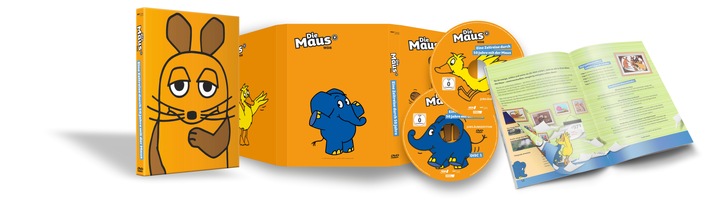 WDR mediagroup Release Company präsentiert: Die Maus - Jubiläumsedition: Eine Zeitreise durch 50 Jahre mit der Maus - ab 03. September 2021 auf DVD und digital erhältlich