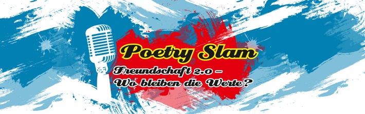 Literarischer Wettbewerb: Slammen im Namen der Freundschaft / Acht Poeten aus ganz Deutschland treten zum Tag der Freundschaft im Poetry Slam von "Aktion Deutschland Hilft" gegeneinander an