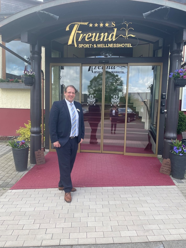 Privathotels Dr. Lohbeck: Piet Schmirler ist neuer Direktor im Hotel Freund