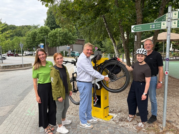 Pannenhilfe am Taunus-Infozentrum - Neue ADAC Radservice-Station in Oberursel