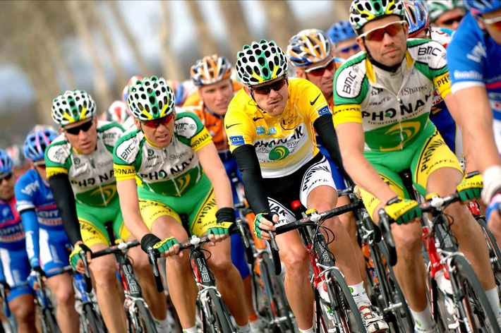 Phonak wünscht seinem Cycling Team "Bonne Chance" für die Tour de France