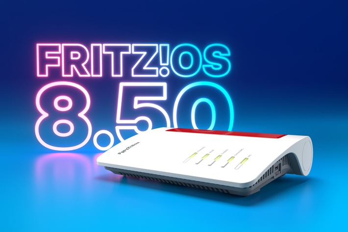 Intelligenter, sicherer, schneller: FRITZ! bringt großes Update FRITZ!OS 8.50