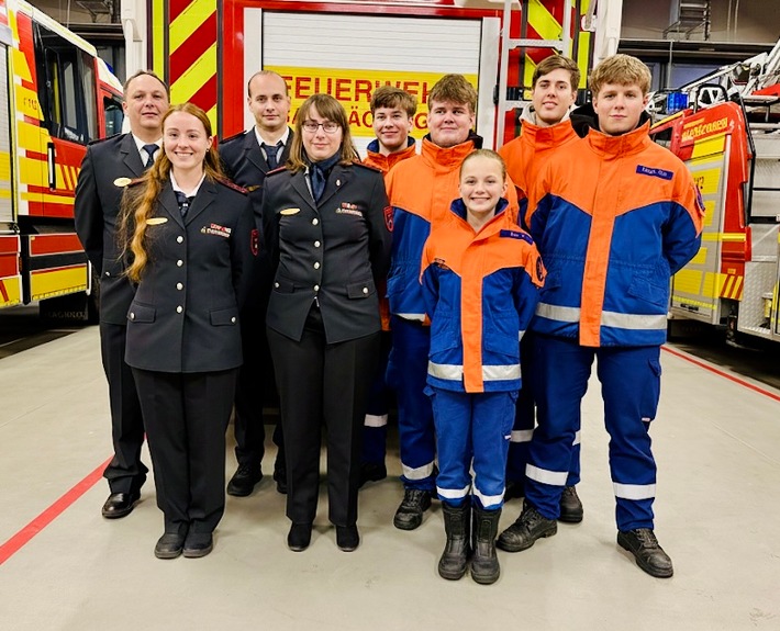 FW Bad Säckingen: ERGÄNZUNG (FOTO) zu FW Bad Säckingen: Hauptversammlung der Jugendfeuerwehr Bad Säckingen: Wechsel in der Führung und Ausblick auf ereignisreiches Jahr 2026